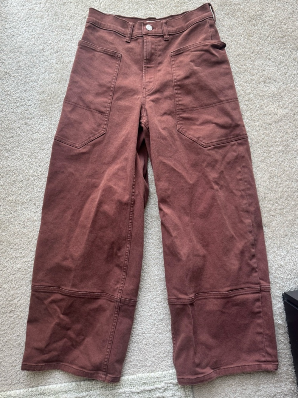 Everlane The Utility Gardener Pant Brown Size 27R - Picture 2 of 4